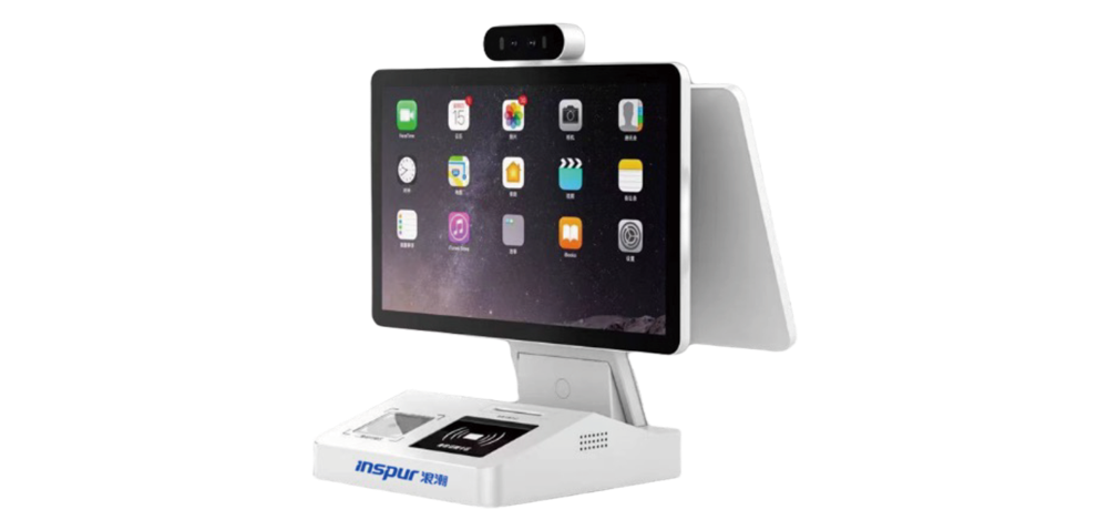 腾博会官网人社桌面双屏招聘终端MST1...